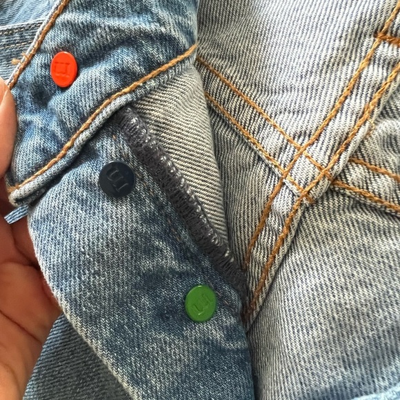 NWT MOTHER Snacks! High Rise Wide Leg Medium Wash Jeans sZ 29 - Picture 6 of 7